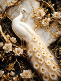 oiseau, fleurs, luxe/premium