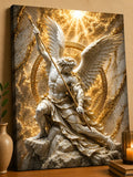 guerrier, spirituel, marbre