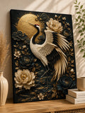 oiseau, fleurs, classique