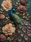 oiseau, fleurs, luxe/premium