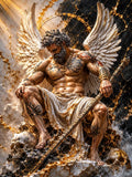 guerrier, spirituel, marbre