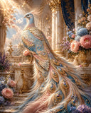 oiseau, fleurs, luxe/premium