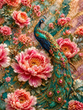 oiseau, fleurs, luxe/premium