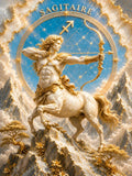 zodiac/astrologie, cheval, marbre