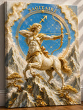 zodiac/astrologie, cheval, marbre