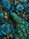 oiseau, fleurs, luxe/premium