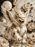 dragon, marbre, fantasy/féerique