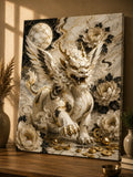 dragon, marbre, fantasy/féerique