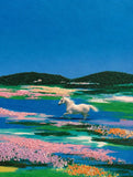 cheval, paysage, contemporain