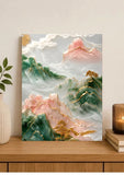 paysage, fleurs, contemporain