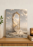 Toile Passage Vers les Cieux Tableau décoratif 30 x 40 cm